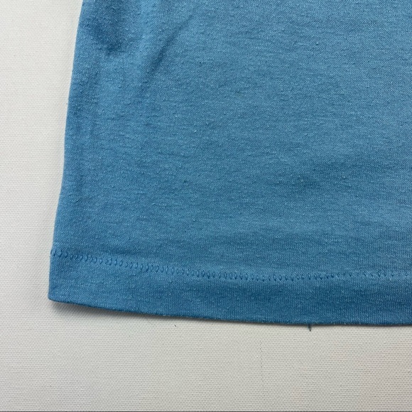 Vtg 80s Tee Jays Hef T Shirt Tee I Love Math Lovers Long Sleeve Blue Geek Nerd - Picture 13 of 15